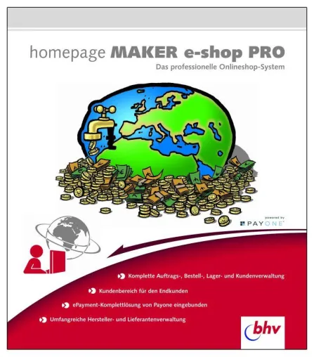 homepage MAKER E-Shop Pro jetzt im Handel erhältlich Bild: homepage MAKER E-Shop Pro jetzt im Handel erhältlich