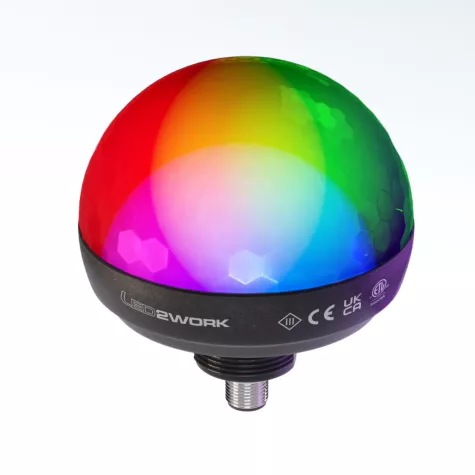 Bild: Klar erkennbare Lichtsignale - klare Kommunikation mit der DOMELED