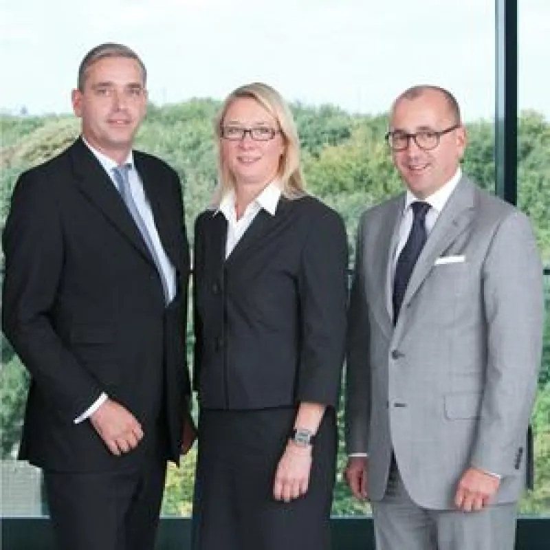 Tectum Geschäftsführung v.l.n.r. Patricius de Gruyter, Anna Metten, Theo Reichert (CEO)