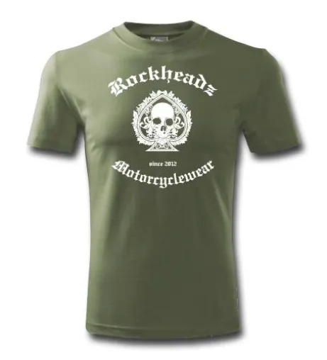 Bild: Rockheadz Motorcyclewear - Erstellt T-Shirts in coolen Designs für Rocker und Biker