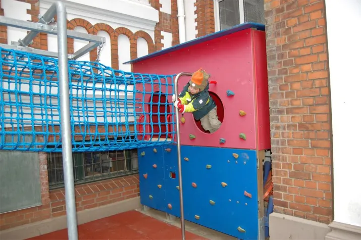 Bild: Mit DRIFT können die Kids der Kita St. Georg sicher ihre Energie verbrauchen