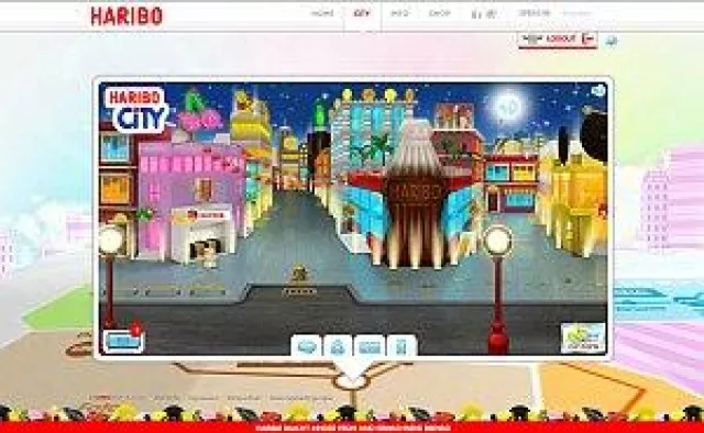 Bild: Entertainment, Information und Shopping – Die Netzbewegung relauncht die bunte Online-Welt von HARIBO