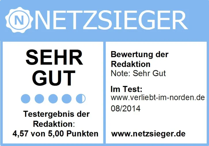 Singlebörse Verliebt-im-Norden.de erhält Gütesiegel Bild: Singlebörse Verliebt-im-Norden.de erhält Gütesiegel