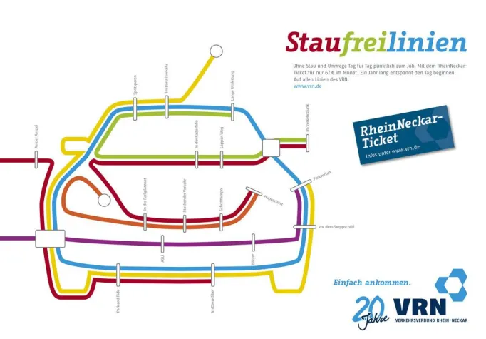Bild: Die richtigen Linien für Pendler