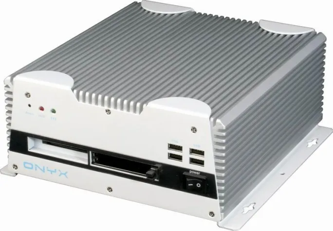 Bild: ONYX-6910 – lüfterloser Mini-PC mit langer Lebensdauer