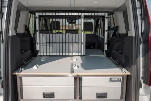 Bild: Funktionale und elegante Lösungen bei begrenztem Raum: Fahrzeugeinrichtungen von Transporter Store