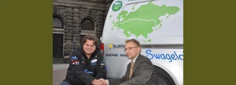 Sibirische Verhältnisse für YellowFox Bild: Sibirische Verhältnisse für YellowFox