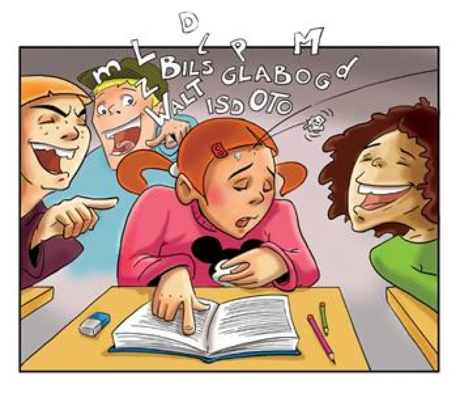 Lesenlernen fällt nicht allen Kindern leicht. Illustration: Eva Hoppe - LegaKids