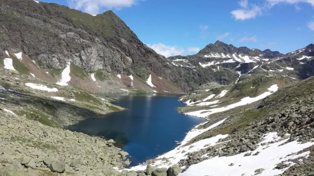 Die Spronser Seen im Naturpark Texelgruppe Bild: Die Spronser Seen im Naturpark Texelgruppe