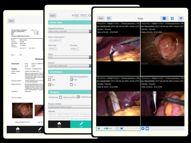 Bild: MEDICA 2013: Mobile medizinische Dokumentation mit AAR mobile