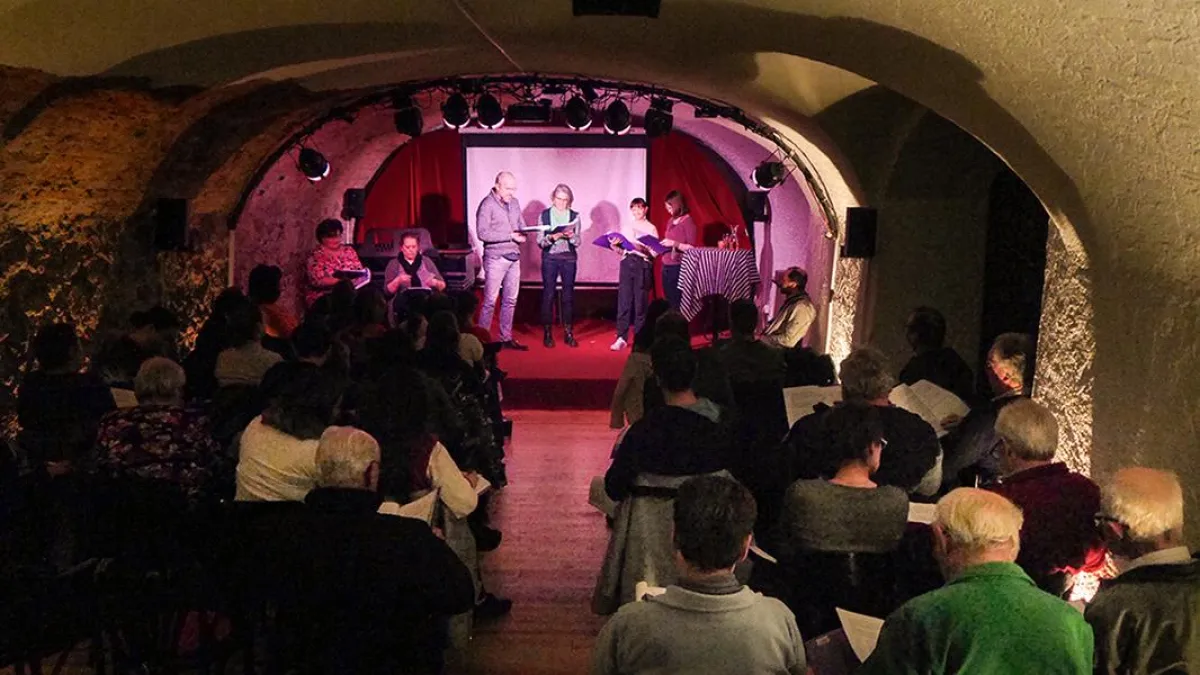 Leseprobe im Amadeus-Keller