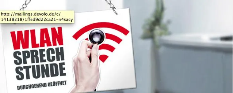 Bild: Weltweit erste WLAN-Sprechstunde hilft bei Problemen mit dem kabellosen Heimnetzwerk