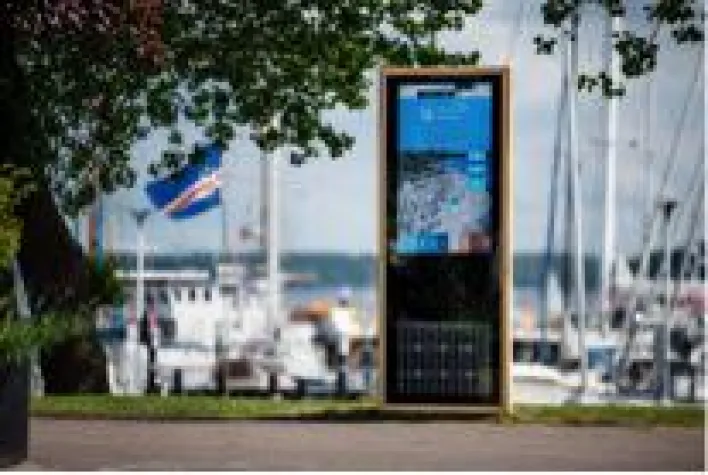 Bild: Touristische Informationen rund um die Uhr zugänglich