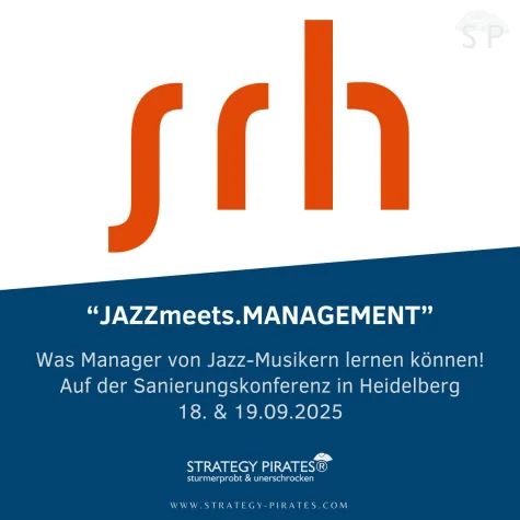Bild: JAZZmeets.MANAGEMENT® - Was Manager von Jazz-Musikern lernen können! Sanierungskonferenz 2025