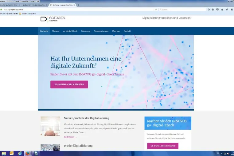 Bild: INNOVOS startet neues Projekt: godigital-sachsen.de