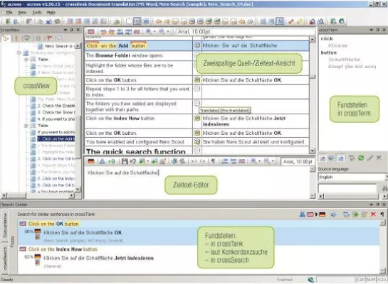 Bild: across präsentiert seine neue Version v3.5 im Rahmen der DMS Expo 2006