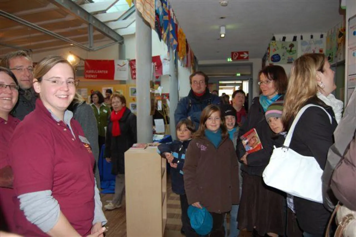 Viele Besucher nutzten die Möglichkeit das Kinderhospiz St. Nikolaus anzuschauen
