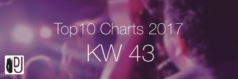 Bild: Aktuelle Top Ten-Charts KW 43/2017