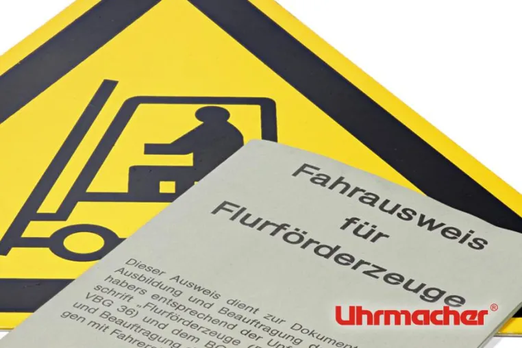 Bild: Betriebliche Unterweisung nach Erlangen der Fahrerlaubnis