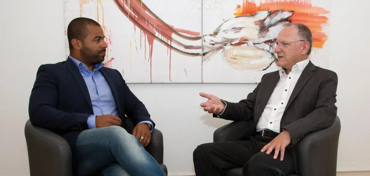 Jasper und Ulrich Dehner, Foto by Anja Reith