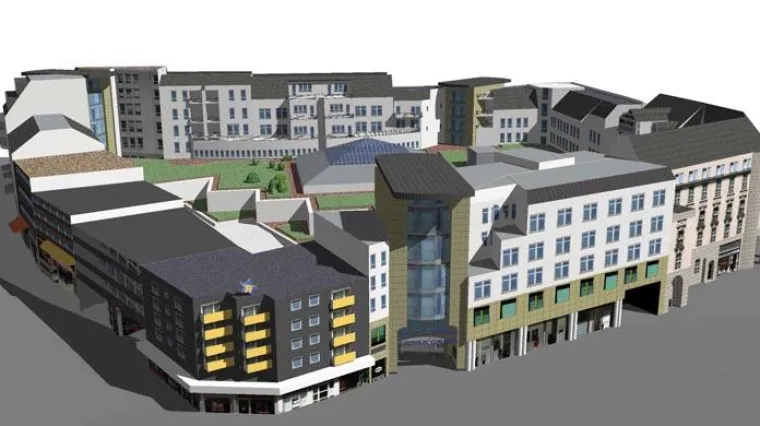 Bild: Wuppertaler RATHAUS GALERIE in Google Earth