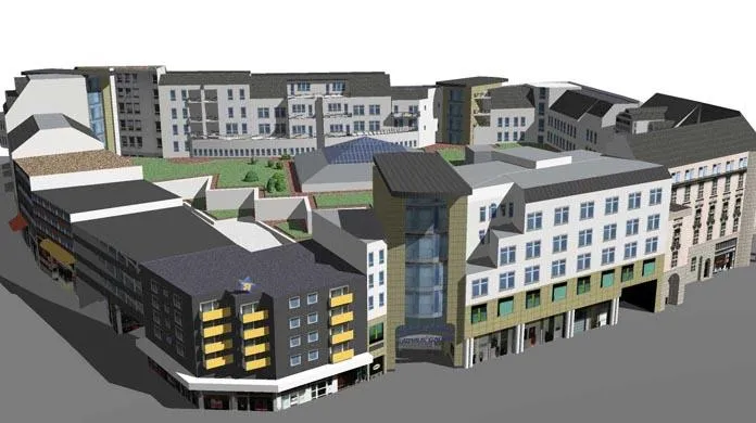 Bild: Wuppertaler RATHAUS GALERIE in Google Earth