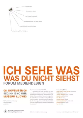 Bild: Forum Mediendesign am 8. November in Köln - Kreative Profis der Medienbranche bieten Plattform