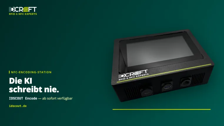 Bild: IDCRAFT startet die NFC Encoding-Station IDSCOUT Encode