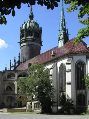 Bild: Wittenberger Evensong als musikalische Gottesdienste in der Schlosskirche der Lutherstadt Wittenberg