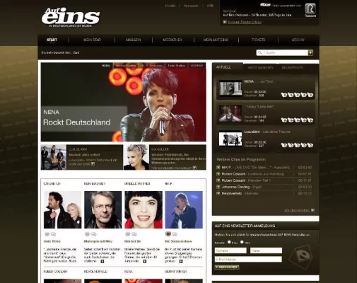 Bild: Relaunch des Musikportals aufeins.de – deutschsprachige Musik auf höchstem Niveau erleben dank SixCMS