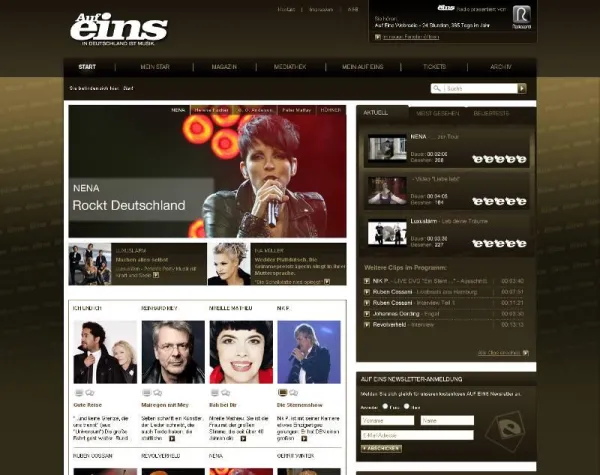 Bild: Relaunch des Musikportals aufeins.de – deutschsprachige Musik auf höchstem Niveau erleben dank SixCMS