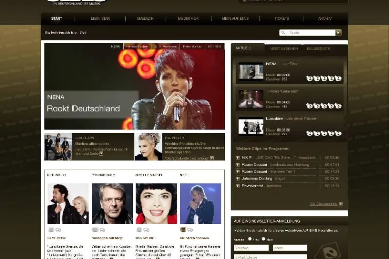 Relaunch des Musikportals aufeins.de – deutschsprachige Musik auf höchstem Niveau erleben dank SixCMS Bild: Relaunch des Musikportals aufeins.de – deutschsprachige Musik auf höchstem Niveau erleben dank SixCMS