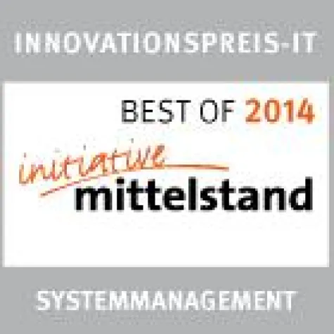 Bild: Siegener Software steadyPRINT mit BEST OF 2014 Zertifikat ausgezeichnet