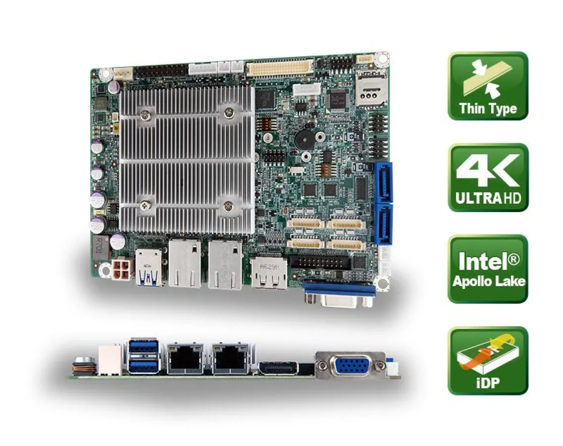 WAFER-AL – 3.5” CPU Board mit Apollo Lake SoC