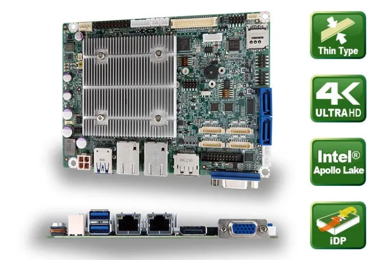 Bild: Ultra flaches und hochauflösendes CPU Board