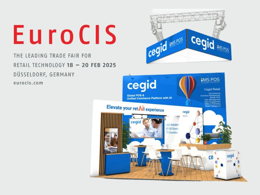 MS POS und Cegid gemeinsam auf der EuroCIS 2025 in Düsseldorf (© MS POS GmbH)