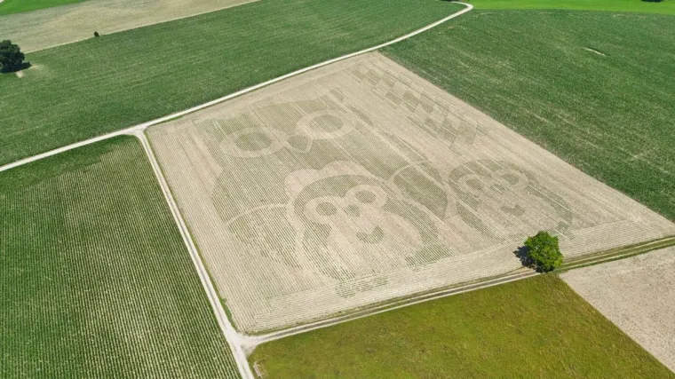 Bild: Mysteriöse Geoglyphe in der D/AT Grenzregion entdeckt