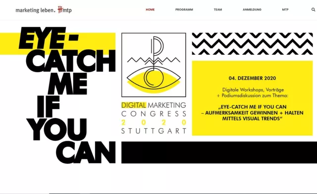 Bild: Aufmerksamkeit gewinnen durch Visual Trends – Digital Marketing Congress am 4. Dezember