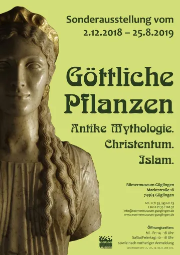 Bild: Sonderausstellung "Göttliche Pflanzen: Antike Mythologie. Christentum. Islam."