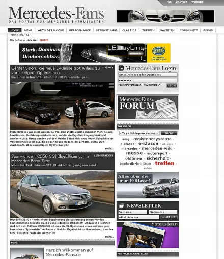 Bild: Neues Online-Magazin für Mercedes-Enthusiasten