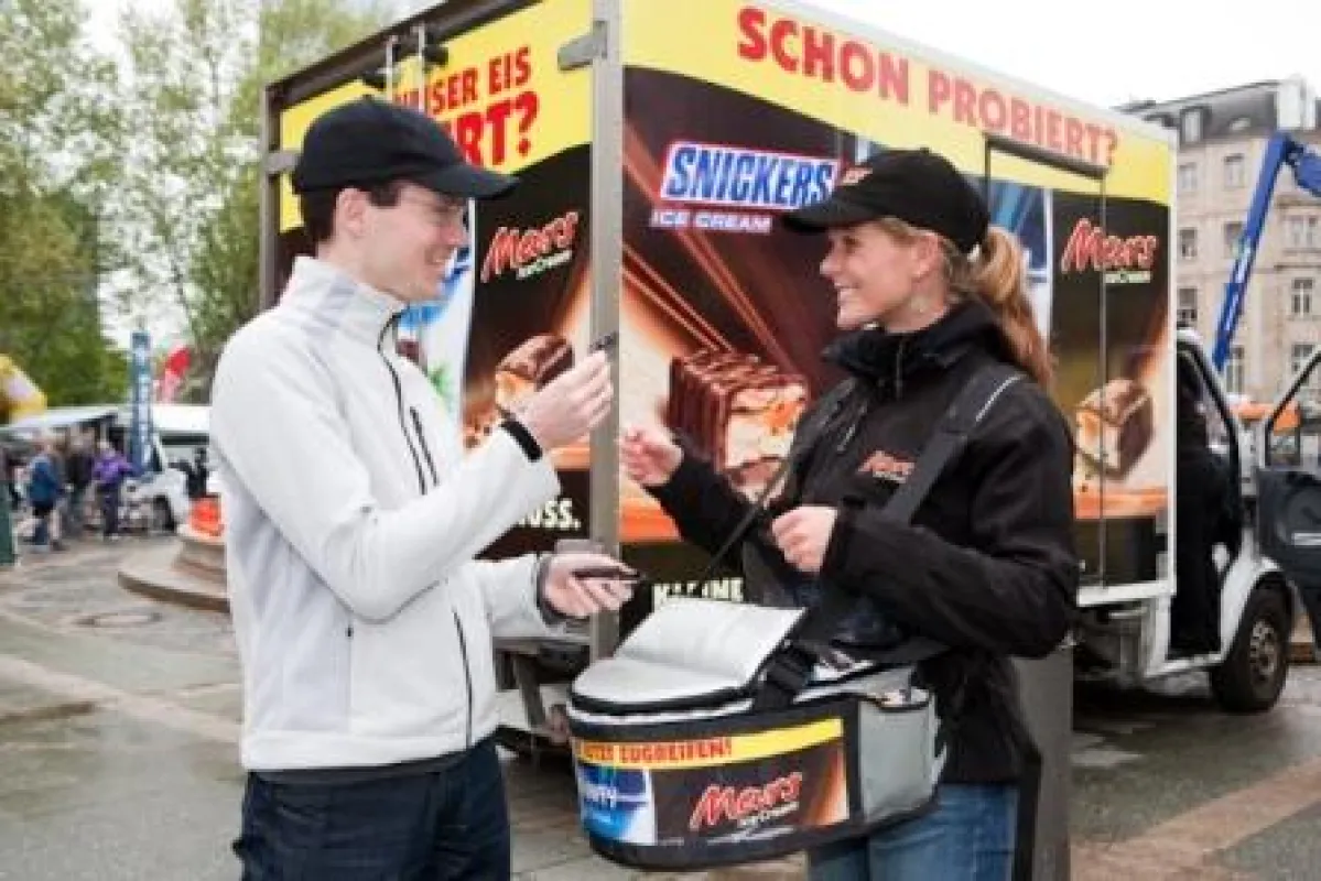 TMS beim Radrennen 