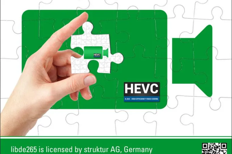 Bild: Auf die kleine Größe kommt es an - Neue Version des HEVC/H.265 Codec verfügbar