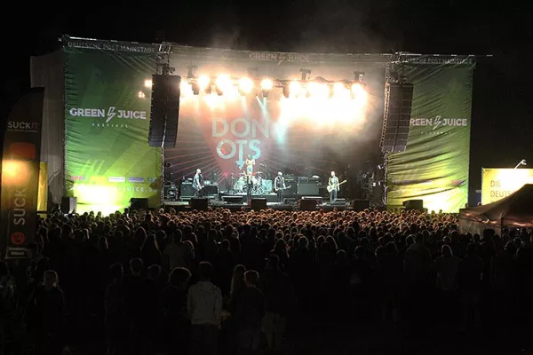 Bild: Fette Beats im Wohngebiet: eps unterstützt das Green Juice Festival