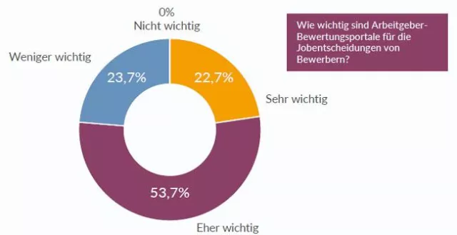 Bild: Studie zu Arbeitgeberbewertungsportalen: Wie groß ist der Einfluss auf die Personalgewinnung von Unternehmen?