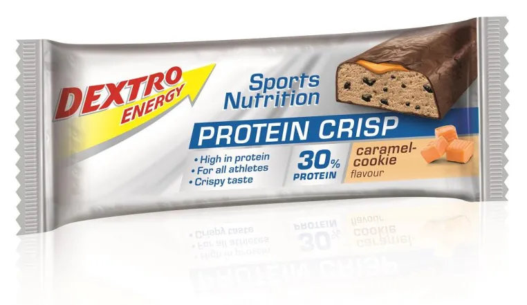 Proteine vom Experten für Sporternährung: Dextro Energy präsentiert den Protein-Riegel „Protein Crisp“ Bild: Proteine vom Experten für Sporternährung: Dextro Energy präsentiert den Protein-Riegel „Protein Crisp“