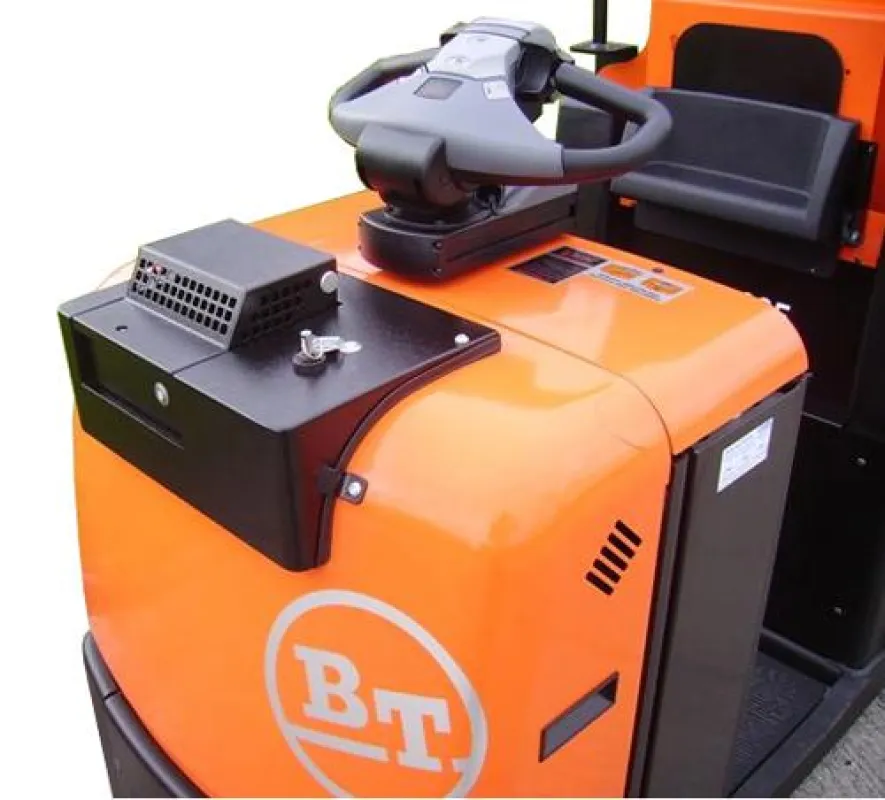 Toyota Gabelstapler mit ATM-Box