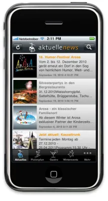 Bild: Die Rohrbacher Werbeagentur ADVERMA Advertising & Marketing entwickelt innovatives iPhone-App