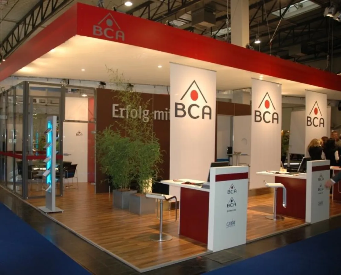 Erfolgreich realisiertes WWM Messebauprojekt für den Kunden BCA auf der DKM 2009