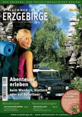 Bild: Entdecker und Aktive aufgepasst - Abenteuer erleben mit dem neuen „WILLKOMMEN im Erzgebirge“