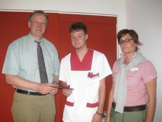 Bild: Simssee Klinik - letzter Zivildienstleistender verlässt das Haus